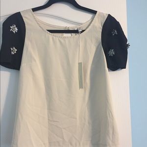 Lauren Conrad short sleeve blouse